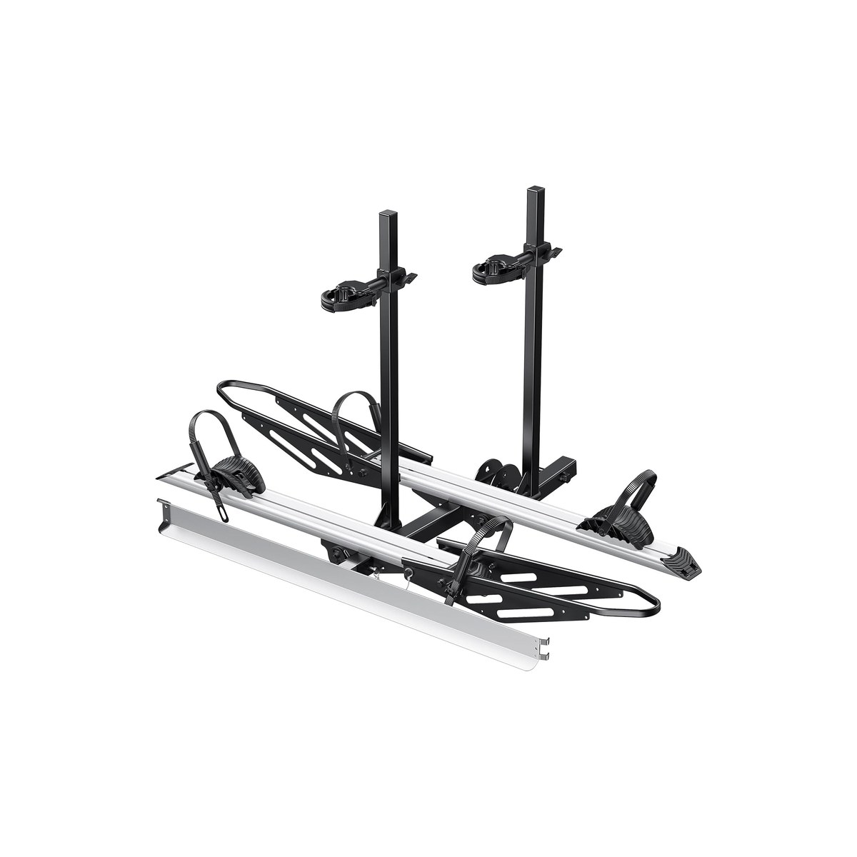 Young Hitch Mount E-Bike Rack with Loading Ramp, 200 lb Total for 2 E-Bikes, Fat Tire, 2-Inch Receiver (ASIN B0D13H18W7)